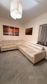 Divano letto angolare a L