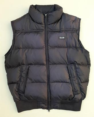 Gilet imbottito piumino smanicato da uomo Slam