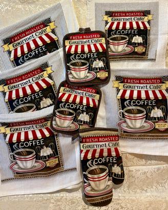 Set da cucina in cotone NUOVO