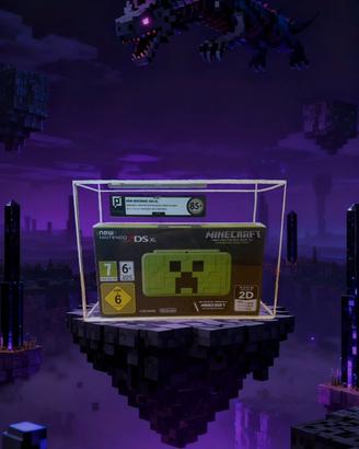 New Nintendo 2DS XL Minecraft Edition Graded 85+