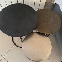 Tris di tavolini Cargo-Milano