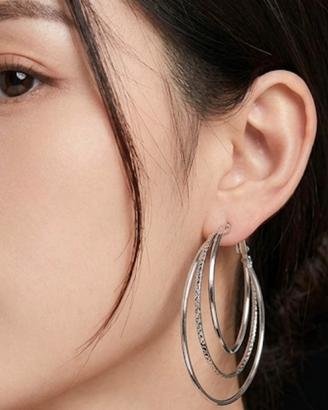 orecchini cerchio Donna 