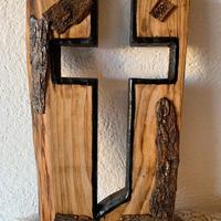 CROCE IN LEGNO DA TAVOLO 40X24X6