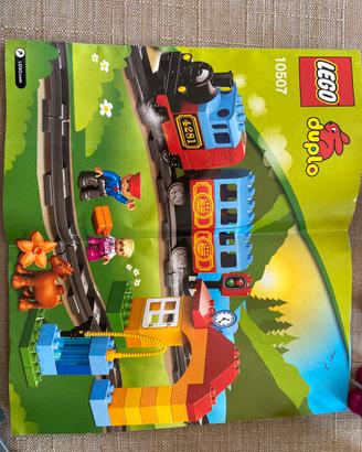 Trenino elettrico Lego duplo