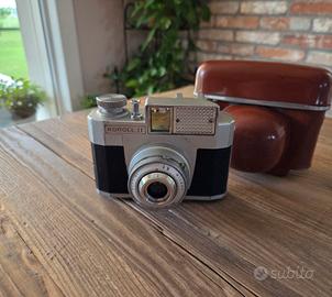 Fotocamera vintage Bencini Koroll II anni '50