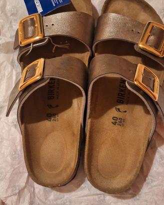 sandali da donna Birkenstock nuove con cartellino 
