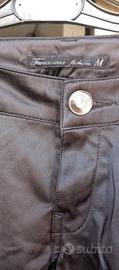 pantaloni di raso neri Terranova 