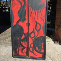 Armadio 2 ante bambu'