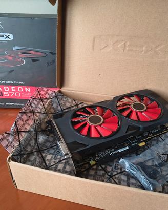 Scheda grafica Amd XFX Radeon RX 570 4GB Gaming