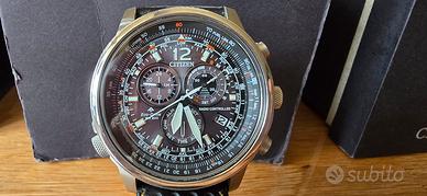  Citizen Crono pilot acciaio as4020-36e