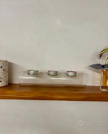 🕯️portacandele cilindro in vetro trasparente