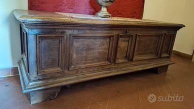 Cassapanca in pioppo del '700
