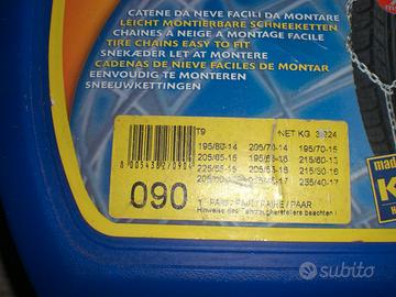 catene KONIG T9 (090) 9mm.