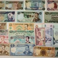 Collezione banconote Iraq Irak q.FDS/FDS Saddam