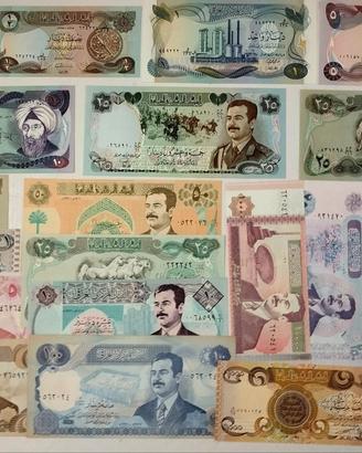 Collezione banconote Iraq Irak q.FDS/FDS Saddam