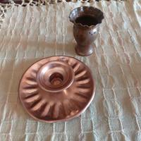 Set 4 oggetti in rame