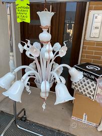Lampadario di murano firmato DE MAIO