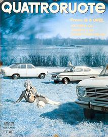 Rivista quattroruote aprile 1968