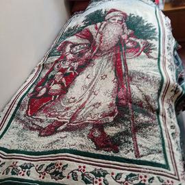 rug americano natalizio (coperta o centrotavola)