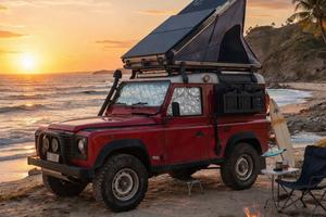 Defender90  TD5 2.5  Preparato  per viaggiare