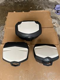 Tris valigie originale Triumph Tiger 1050