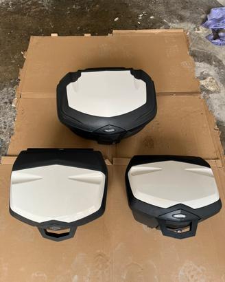 Tris valigie originale Triumph Tiger 1050