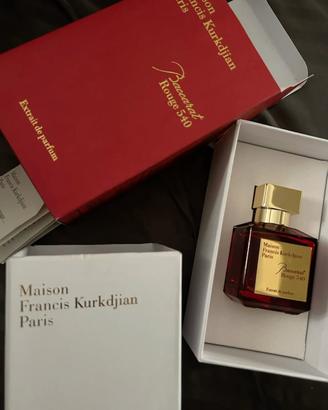 Baccarat Rouge 540 Extrait de Parfum