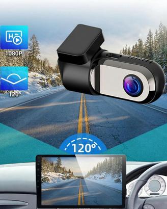 Dash Cam mini HD 1080P – 120° e Visione Notturna
