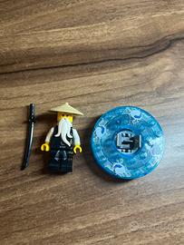Lego ninjago maestro Wu con trottola