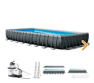 PISCINA INDEX NUOVA 4,88x9,75 + PULITORE ACQUATR.