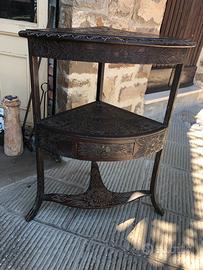 Etagere angolare antico