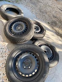 Cerchi e gomme termiche gruppo volkswagen