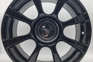 4 cerchi lega fiat 500 abarth r16 lt5136