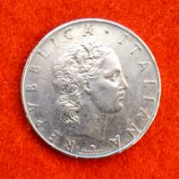 Moneta da 50 lire Vulcano 1956