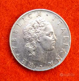 Moneta da 50 lire Vulcano 1956