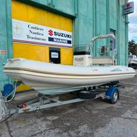 Bsc 53 + honda 4t 90cv + carrello