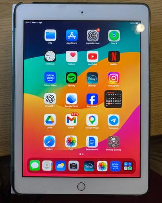 iPad 9.7 (2018) 6a Gen 128 GB Silver Wifi