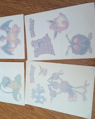 4 tatuaggi Pokémon
