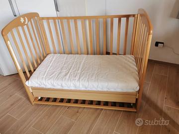 Lettino Foppapedretti Luccichino con materasso