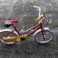 Biciclettina ruote16" per bimba-bimbo. Veicolo usa