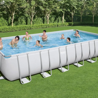Piscina Bestway 732x366x132 + Pompa a sabbia10000L