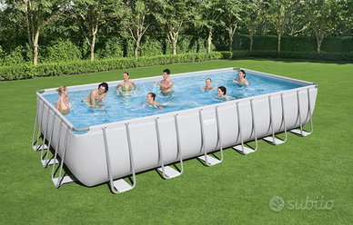 Piscina Bestway 732x366x132 + Pompa a sabbia10000L