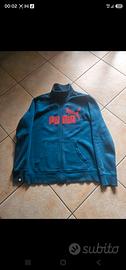 Felpa Puma giacca tuta sport size 48/50 M cotone