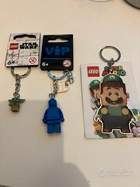 Tris dí portachiavi Lego