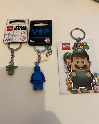 Tris dí portachiavi Lego