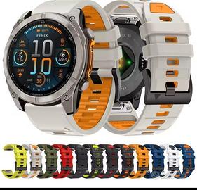 Cinturino 26mm per Garmin Fenix Enduro verde