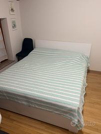 Letto cassone + materasso matrimoniale