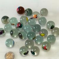 Biglie in vetro 26 pezzi diametro 25 mm NO FLUKE