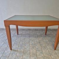 tavolo legno vetro