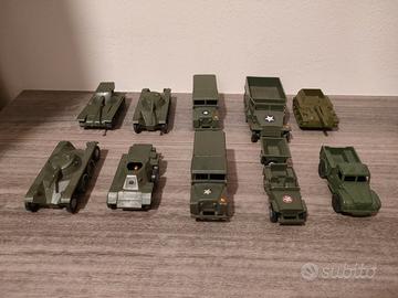 Politoys & Sam Toys mezzi militari plastica 1/43